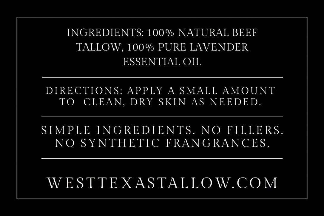 Full Size Tallow Trio