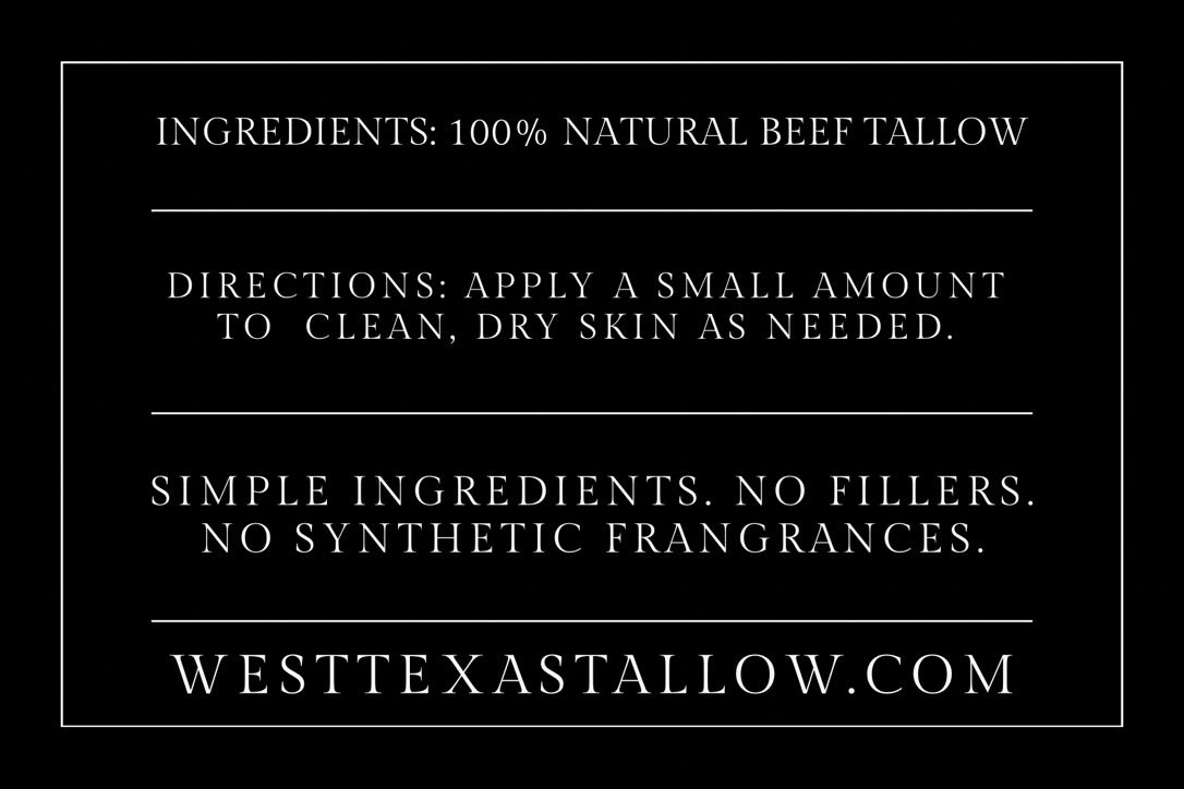 Full Size Tallow Trio